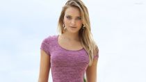 Hot blonde mature in a