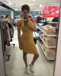 Hot busty brunette wife in